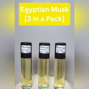 Egyptian Musk (U) Type - 1/3 Oz. Scented Body Oil (3pk)